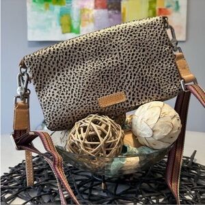 Consuela Wesley Uptown Metallic Crossbody Bag